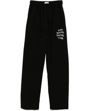 ANTI SOCIAL SOCIAL CLUB Mind Games Glitter Joggers - Black