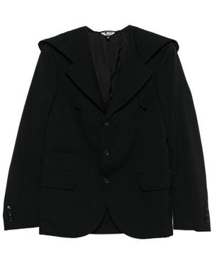 COMME DES GARÇON BLACK Hooded Jacket - Black