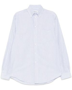 Bally Cotton Long-Sleeves Shirt - White