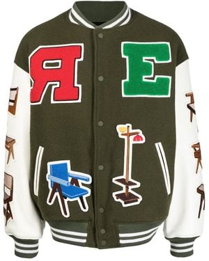 READYMADE Patch-detail Bomber Jacket - Green