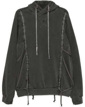 Boris Bidjan Saberi Cotton Hoodie - Grey