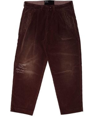 PALY Corduroy Texture Pants - White
