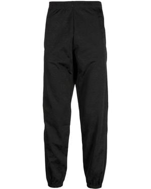 Roberto Cavalli Jacquard Logo Track Pants - Black
