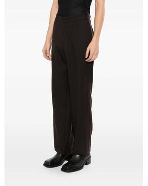 Tagliatore Straight-Leg Tailored Pants - Black