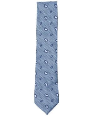 ZEGNA Silk Tie - Blue