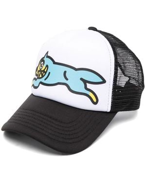 ICECREAM Graphic-Print Mesh-Panel Baseball Cap - Blue