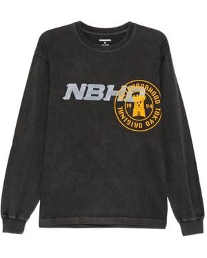 Neighborhood Graphic-Print T-Shirt - Black