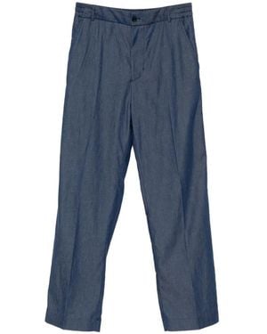 Moncler Straight-Leg Trousers - Blue