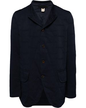 Comme des Garçons Strong Will Printed Jacket - Blue