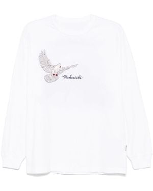 Maharishi 5316 Peace Mount Maha T-Shirt - White
