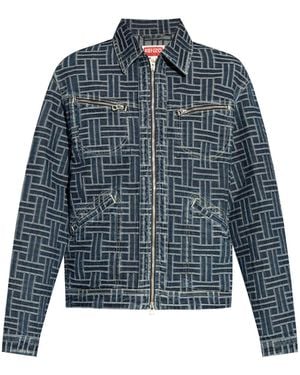 KENZO Jackets - Blue