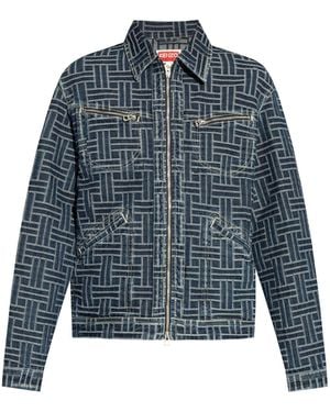KENZO Jackets - Blue