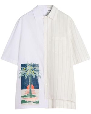 Lanvin Asymmetric Shirt - White