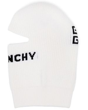 Givenchy Logo Balaclava - White