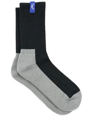 A_COLD_WALL* Paneled Socks - Black