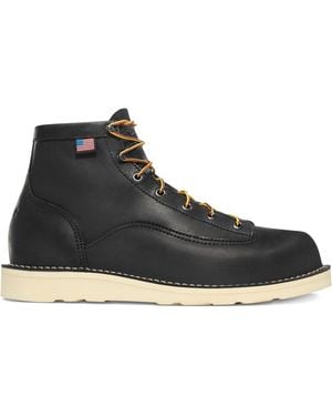 Danner Bull Run Lace-Up Leather Boots - Black