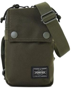 Porter-Yoshida and Co Flap Shoulder Bag - Green