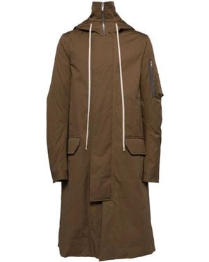 Rick Owens Megaparka Coat - Brown