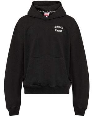 KENZO Printed Hoodie - Black