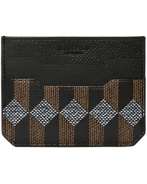 AU DEPART Leather Cardholder - Black