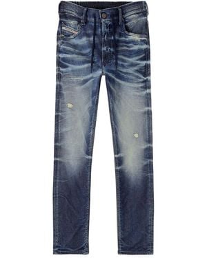DIESEL Regular Regular Waist 2032 D-Krooley Joggjeans - Blue