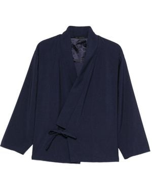 KENZO Double-Breasted Jacket - Blue