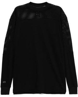 Rick Owens X Champion Girdered T-Shirt - Black