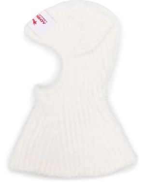 Charles Jeffrey Animal-Ears Balaclava - White