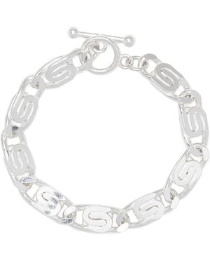 Louis Abel Vortex Thick Bracelet - White