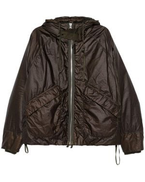 C.P. Company Hooded Drawstring Jacket - Black