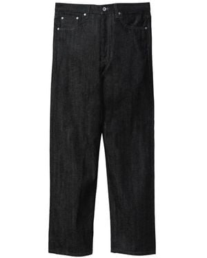 Neighborhood Rigid Straight-Leg Jeans - Black