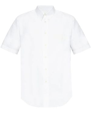 Givenchy Logo-Embroidered Shirt - White