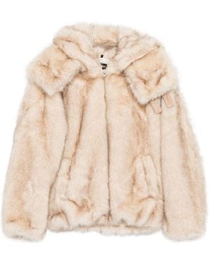 Kidsuper Faux-Fur Jacket - Natural