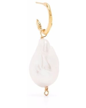 Alighieri The Snow Lion Earring - White