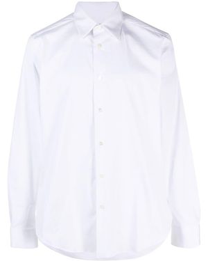 Lanvin Long-sleeve Slim-cut Shirt - White
