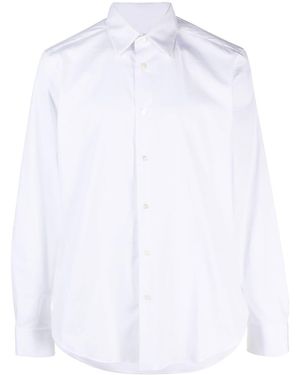 Lanvin Long-sleeve Slim-cut Shirt - White