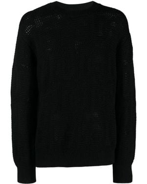 Dolce & Gabbana Round Neck Pullover - Black