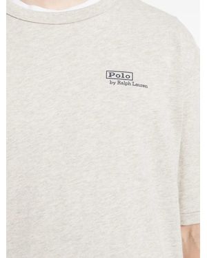 Polo Ralph Lauren Logo-Print T-Shirt - Natural