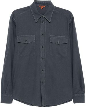 Barena Cotton Shirt - Black