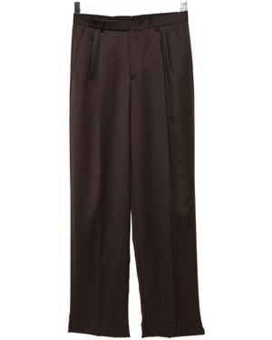 Brioni Wool Trousers - Black