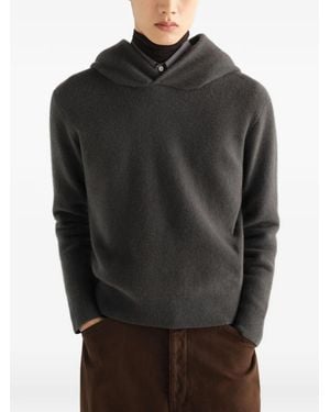 Lemaire Hooded Jumper - Grey