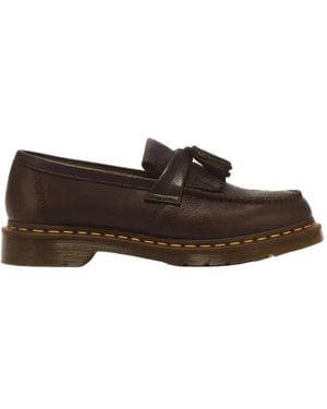 Dr. Martens Adrian Ambassador Tasseled Fringed Loafers - Brown