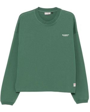 SUMMER GAMES Logo-Embroidered T-Shirt - Green