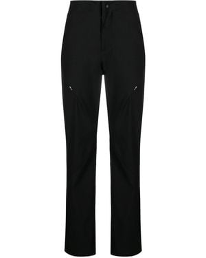 Post Archive Faction PAF High-waist Tapered-leg Trousers - Black