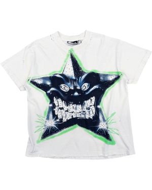 HELLSTAR Graphic-Print T-Shirt - White