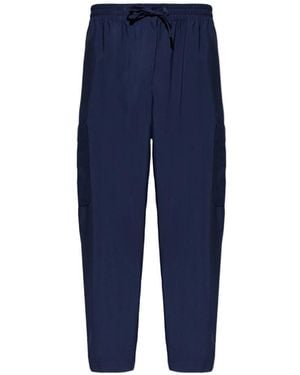 KENZO Drawstring Pocket Trousers - Blue