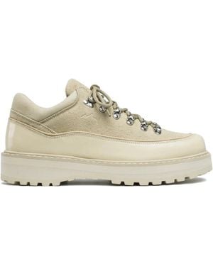 Diemme Cream Suede Trainers - White