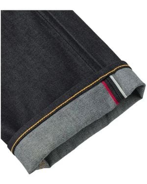 Evisu Seagull Multi-Pocket Jeans - Black