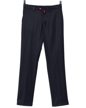 Kiton Chino Pants - Blue