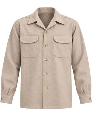 Pendleton Flap-Pocket Shirt - Natural